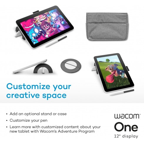 wacom one 12 drawing tablet with screen 2023